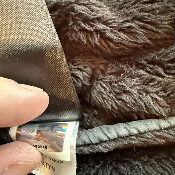 The North Face Mossbud Insulated Reversible‎ Vest Women's Small Black Zip Jacket - Picture 10 of 14